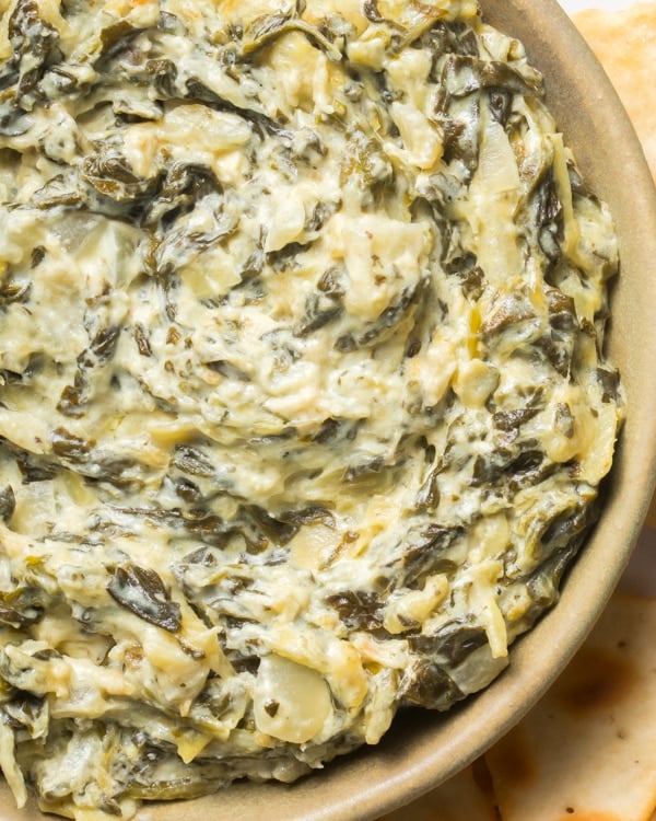 Crockpot spinach dip