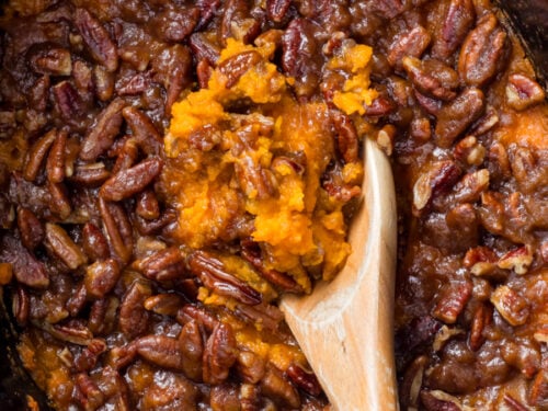 Crockpot sweet potato casserole
