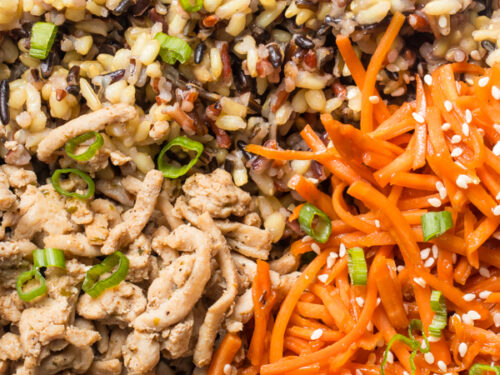 Ground turkey bowl
