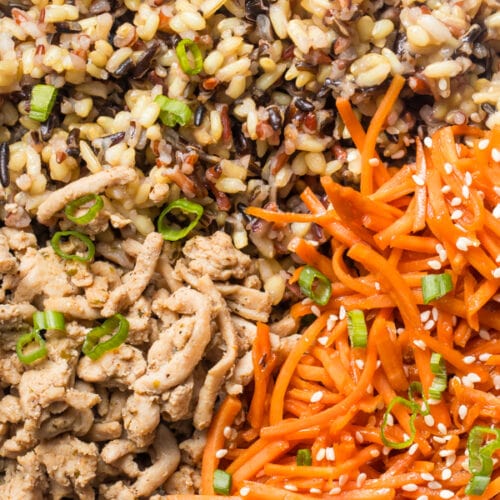 Ground turkey bowl