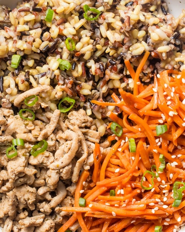 Ground turkey bowl