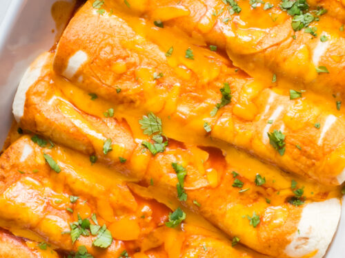 Ground turkey enchiladas