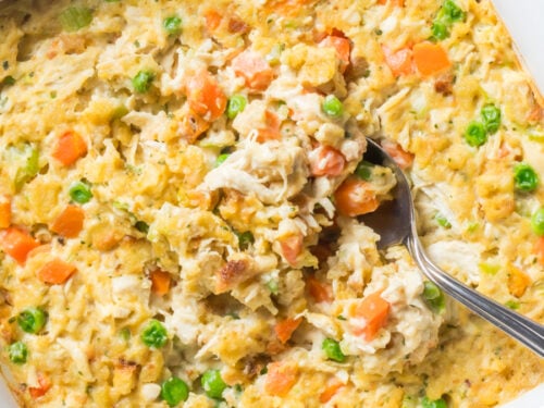 turkey stuffing casserole