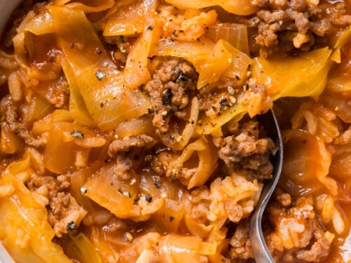 unstuffed cabbage soup