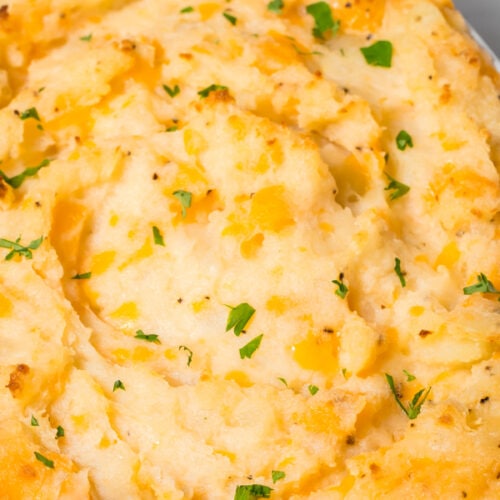 cheesy mashed potatoes
