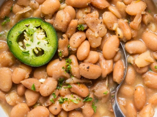 Crockpot pinto beans
