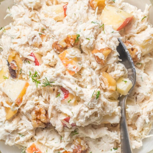 Greek yogurt chicken salad