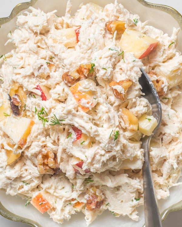 Greek yogurt chicken salad