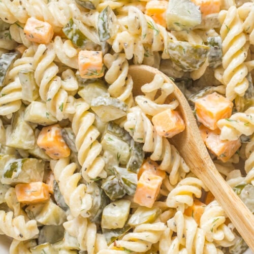 Dill Pickle Pasta Salad 3 Dill pickle pasta salad