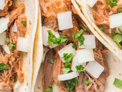 Pulled pork tacos