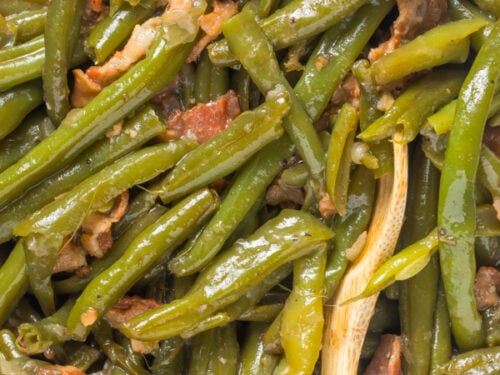 Smothered green beans