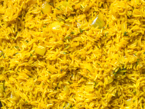 Turmeric rice