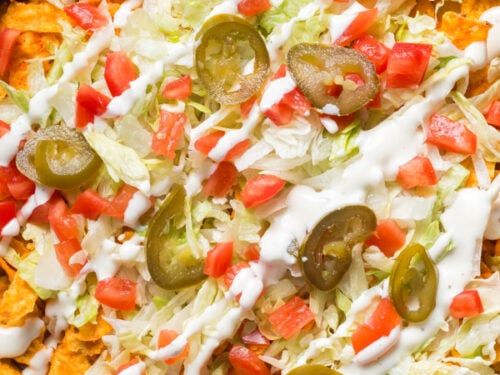Walking taco casserole