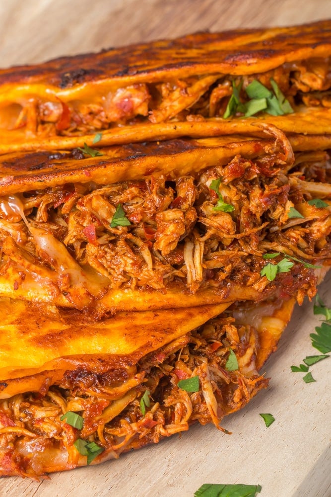 Super Easy Chicken Birria Tacos 1 Chicken birria tacos