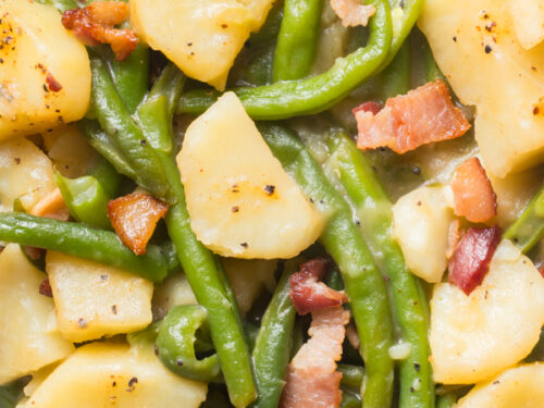 Green beans and potatoes