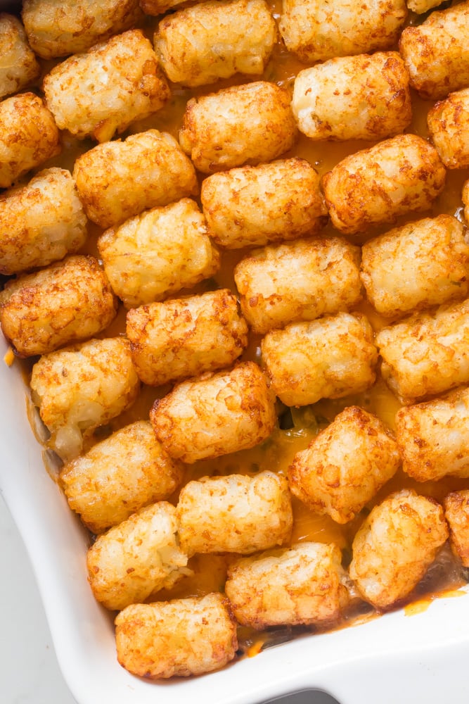 Hamburger Tater Tot Casserole 2 Hamburger tater tot casserole