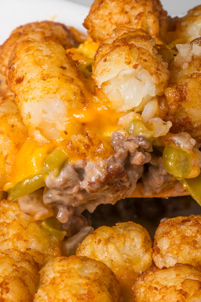 Hamburger Tater Tot Casserole 1 Hamburger tater tot casserole