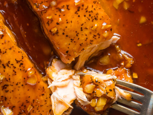 honey sriracha salmon