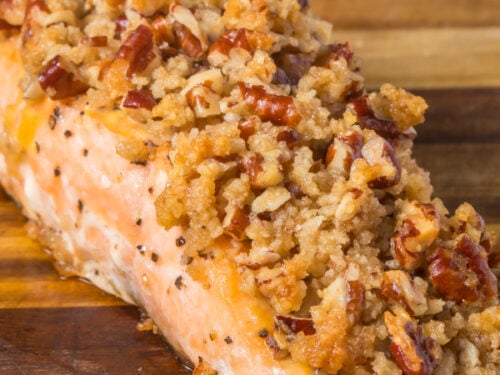 Pecan crusted salmon