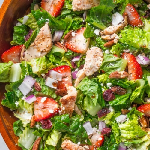 Strawberry Chicken Salad 3 Strawberry chicken salad