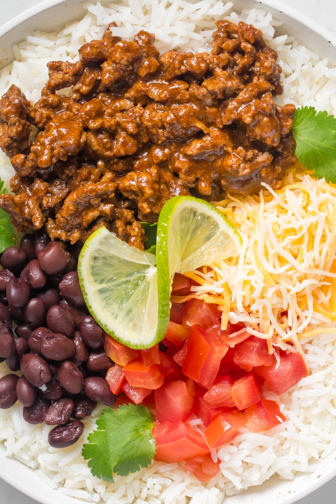 Taco Bowl In 30 Minutes 1 Taco bowl