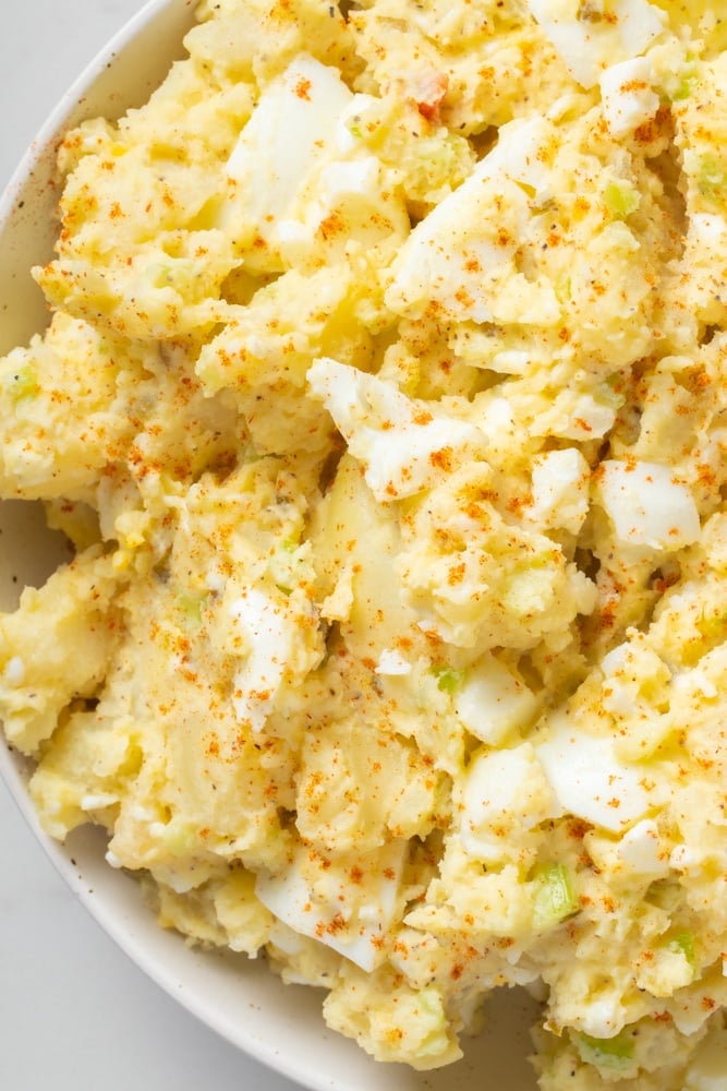 Deviled Egg Potato Salad 1 Deviled egg potato salad