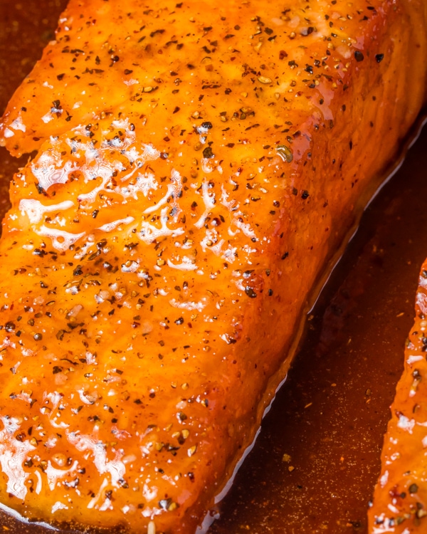 Hot honey salmon