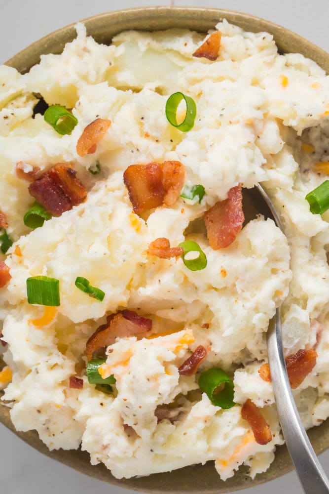 An Easy To Make Loaded Potato Salad Recipe 2 Loaded potato salad