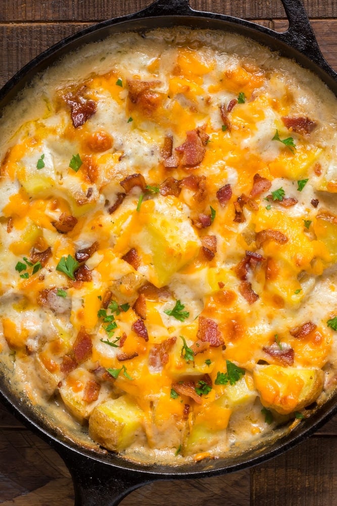 Creamy & Chessy Ranch Potatoes 2 ranch potatoes