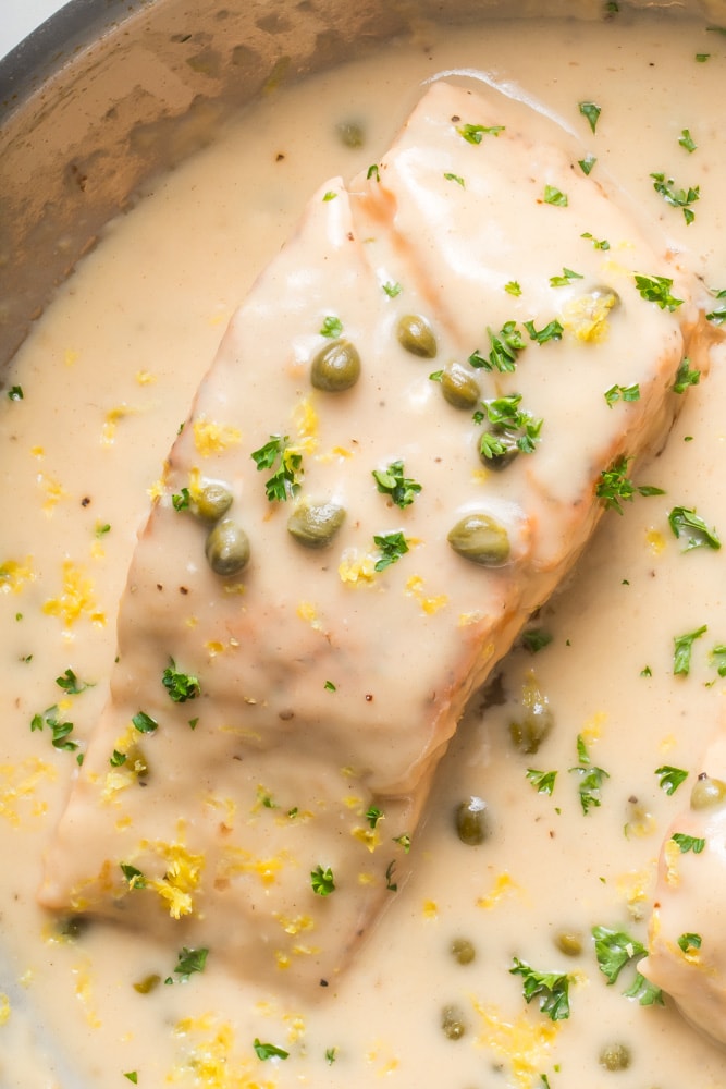 Only 30 Minutes For Perfect Salmon Piccata 1 Salmon piccata