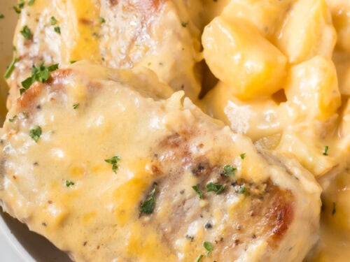 crockpot pork chops and potatoes