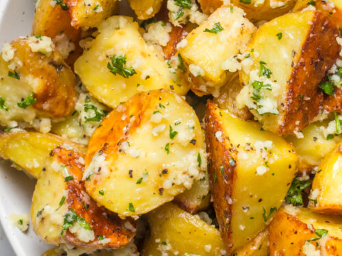 Garlic parmesan potatoes