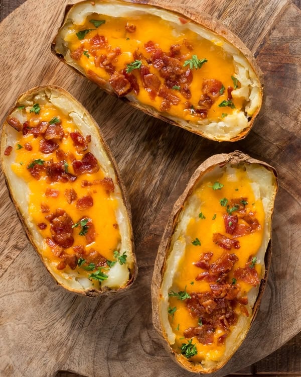 Loaded potato skins