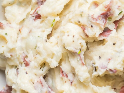Red skin mashed potatoes
