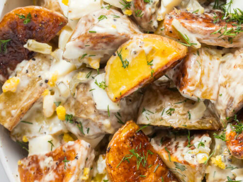 Roasted potato salad