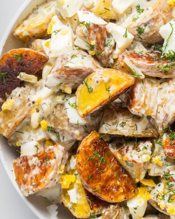 Roasted potato salad