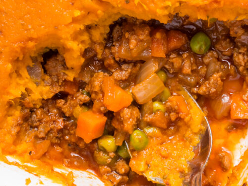 sweet potato shepherd's pie