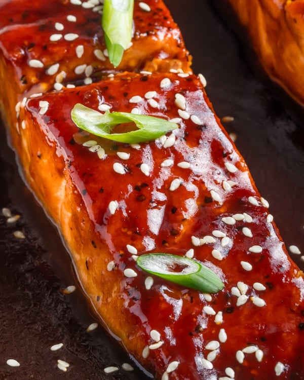 teriyaki glazed salmon