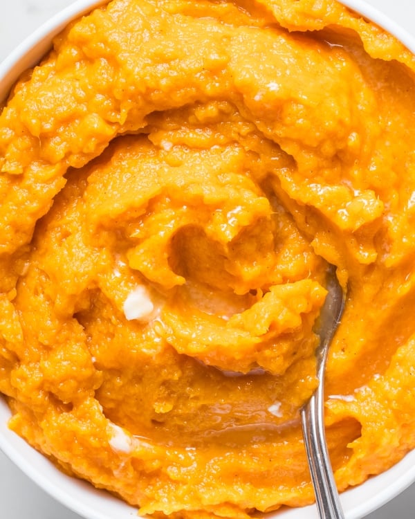 Whipped sweet potatoes