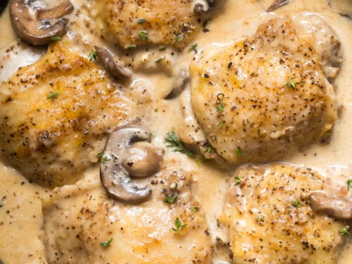 braised chicken thighs