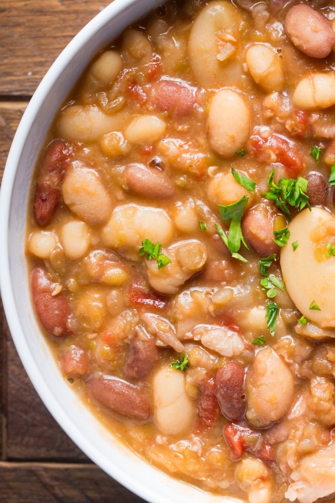 Crockpot 15 Bean Soup