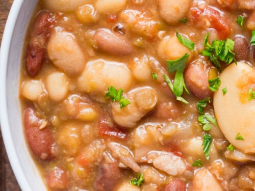 Crockpot 15 bean soup