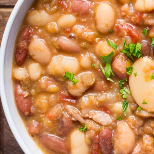 Crockpot 15 bean soup