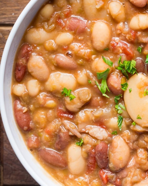 Crockpot 15 bean soup