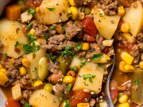 Crockpot cowboy soup