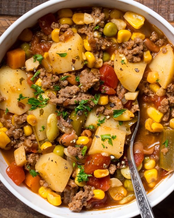 Crockpot cowboy soup
