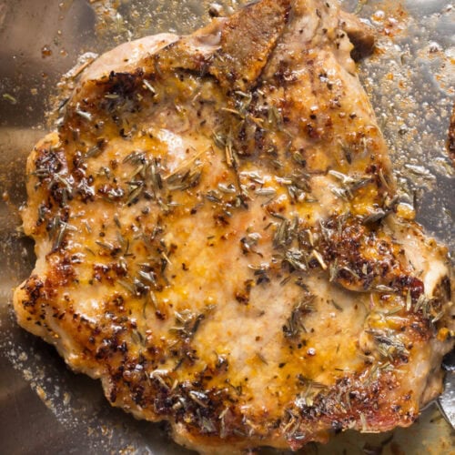 Lemon pepper pork chops