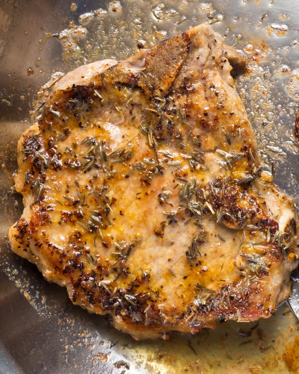 Lemon pepper pork chops