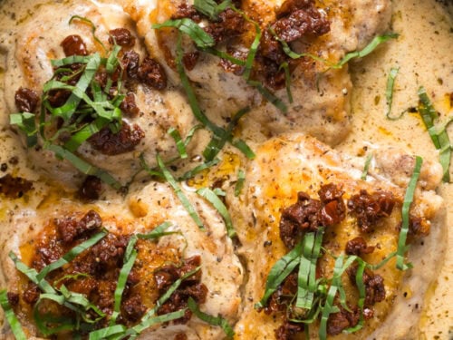 Marry me chicken thighs