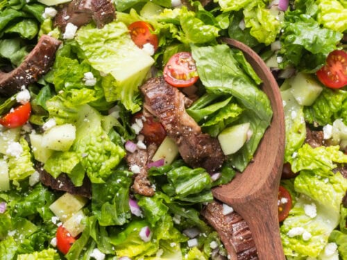 steak salad